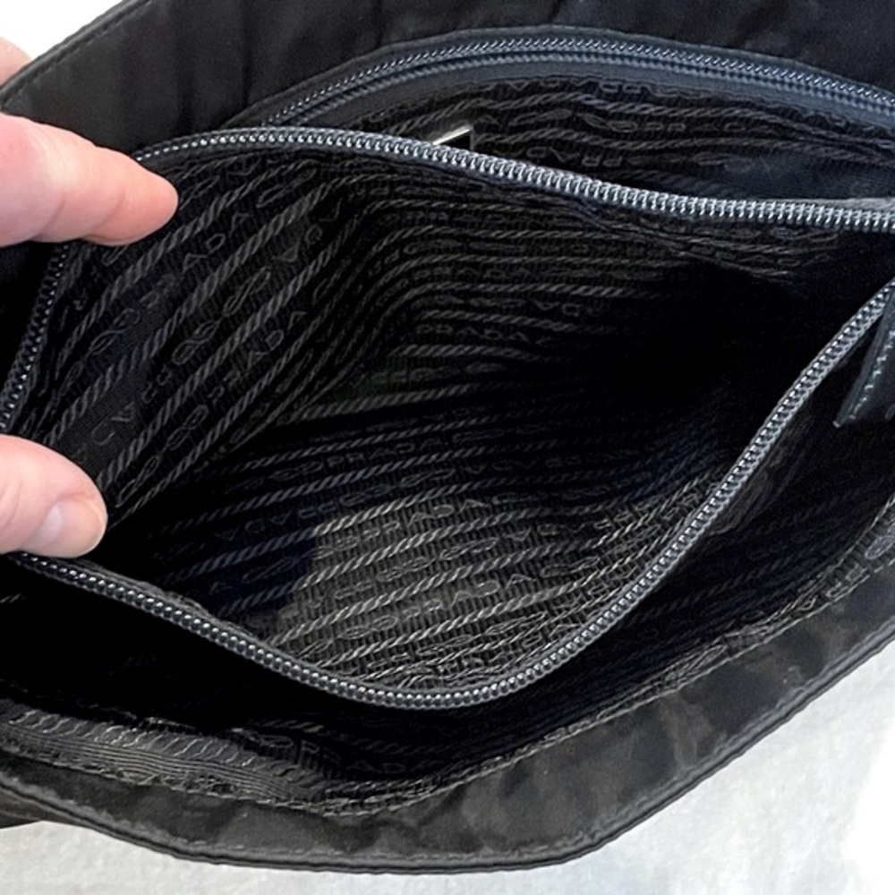 Vintage Prada Tessuto Messenger Bag - Picture 9 of 12